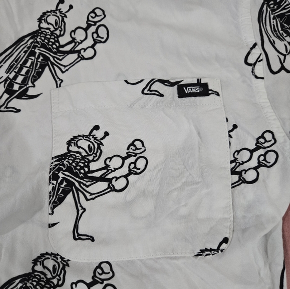 Vans Button Up Bumble Bee Boxer - Picture 3 of 3